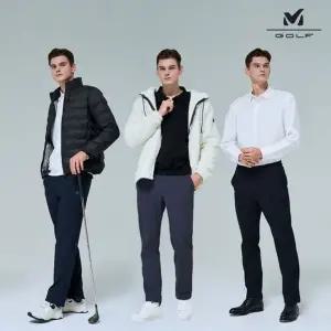 [NS홈쇼핑]밀레골프 25FW 남성 트리코트 본딩팬츠 3종[35443805]