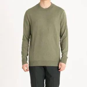 킨록바이킨록앤더슨 카키 반폴라 긴소매 니트