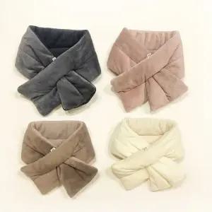 아동 키즈 네키 목도리 초등학생 성인 면 모달 스웨이드 겨울 머플러 넥워머