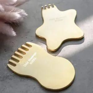 [골드스마일]순금도금 순금괄사마사지 황금도금맛사지 순환마사지