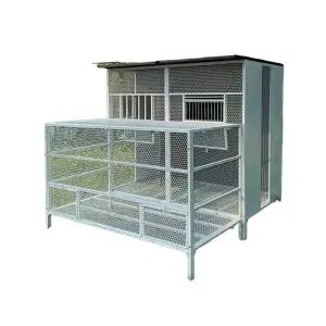 대형 닭장 철장 하우스 조립식 바퀴 미디엄 양계장 앵무새