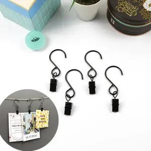 [알티피아]S고리 커튼 압축봉 소품 고리 걸이 집게 대1P