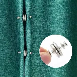 [알티피아]끈없는 커튼집게 자석타입 커튼버클 마그네틱 커튼끈