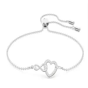 [브랜드 주얼리]  Hyperbola 하트 로듐 팔찌M 5524421