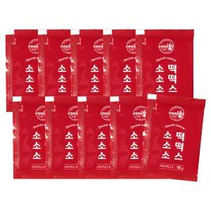 쿠즈락 소떡소떡 소스(일회용) 19g, 10개