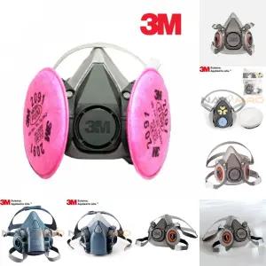 3M 방독마스크 6200+2091 방진 세트/방독/마스크/3M/방독면/농약/필터/화학/공업용/화재/세트/면체마스크