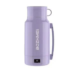 가열식텀블러 온도조절텀블러 가열 기계형 충전식 전기포트 충전 여행 히팅