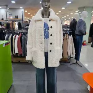 시슬리/애플아울렛/페이크 테디베어 싱글 자켓 SA LEC5561