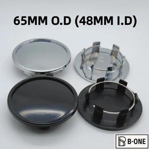 ABS 65mm (48mm 내부) 빈 자동차 휠 센터 캡, 포르쉐 마칸 림 허브캡 커버, 범용 스타일링 액세서리, 47K65