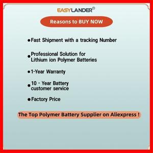 다양한 플러그 사용 가능 602540 3.7V 600mAh 충전식 리튬 리포 리튬이온 폴리머 배터리