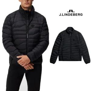 제이린드버그 남성 클리프 라이트다운 검정색 골프패딩 골프자켓 바람막이