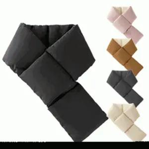 [파우치데이] 웜 패딩 머플러(개별 스트링백 포장) [WT068]보온/겨울/패딩/방한/목도리/핫팩/털/머플러