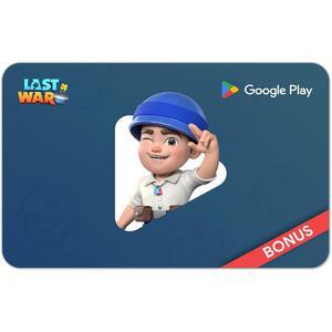 Google Play 기프트 코드 - 라스트 워 서바이벌 구매 시 $2 할인을 받으세요. 이메일 또는 문자 메시지 전송 미국 전용