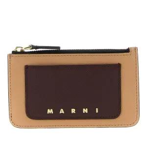 엠보스드 로고 사피아노 가죽 카드지갑 PFMO0025U7LV520 ZP059