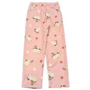 [갤러리아] [비비안]보들보들 극세사 레서팬터 프린트 여성파자마(EZ1958P PCH)