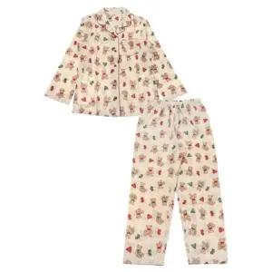 [갤러리아] [비비안]귀여운 꼬마곰 폴리기모 여성잠옷(WP8877A BG)