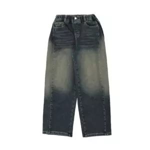 [갤러리아] [TMIU] 티미유 주니어 기모 빅 브러쉬 와이드  밴딩 데님팬츠 TUDP254M07U