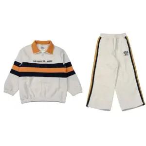 [갤러리아] (NBA키즈) LAL 팀 컬러블록 기모 반집업세트(K254TS100/TP080/80)