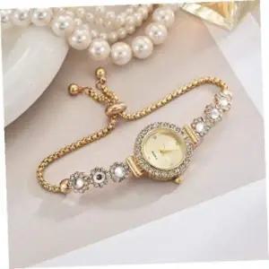 [골드스마일]여성시계 안젤라슬라이드여성손목시계(골드)