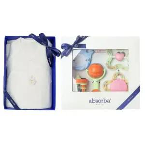 [갤러리아] (압소바출산,임신축하)배앙코튼모달배냇슈트+5종딸랑이세트(A1A-10116SET)