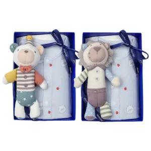 [갤러리아] (압소바내의,유아내의세트)아네모네슬림내의+사자,곰돌딸랑이세트(A1A-10381SET)