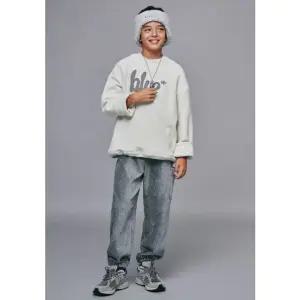 [갤러리아] (블루테일) **AZI4PT03MG 멜란지그레이 골지 사이드포켓 팬츠