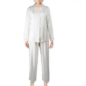 [갤러리아] [비비안]고급 사틴 스트라이프 자카드 여성잠옷세트 WP8869A