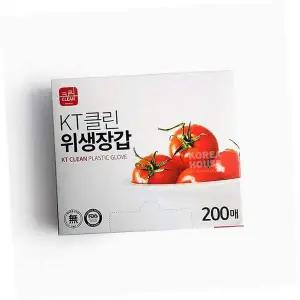 [골드스마일]비닐장갑 KT 클린 위생장갑 (200매)