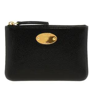 메탈 로고 플라크 스몰 가죽 지갑 RL5682013 A100