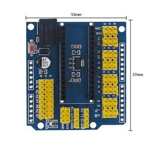 UNO NANO IO 쉴드 V3.0 컨트롤러 터미널 어댑터 확장 보드  익스텐션 플레이트 Arduino AVR ATMEGA328P 용