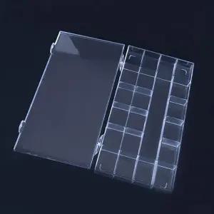 [하프클럽/]네일아트 21칸 파츠 스톤 비즈 등 다용도 보관 케이스