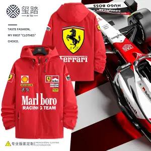 레이싱 자켓 재킷 점퍼 유니폼 모터팀 말보로 포뮬러 원 팀 수트 3-in-1 캐주얼 남성복