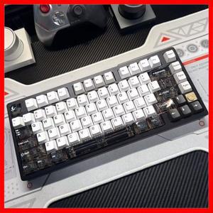 보충 투명 PC 키 캡 ESC Alt Ctrl Enter 스페이스 바 63 2U Shift 게이머 식 키보드 체리 백라이트 RGB