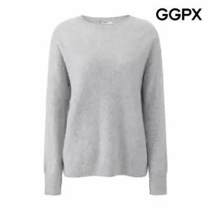 [GGPX] 라운드넥 소프트 100% 울 니트 (GPBKP047B)