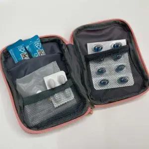 휴대용 비상약 약파우치 핑크