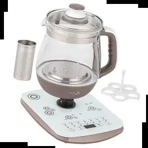 무선티포트 키친로즈1800 글라스 전기 티포트 주전자