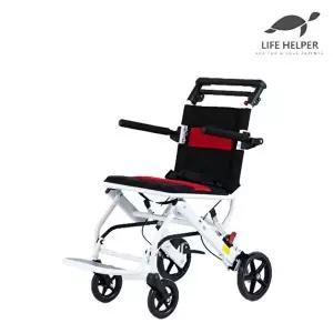 라이프헬퍼 접이식 수동 휠체어 L1 (휴대용) 7.5kg 초경량 트렁크 여행 기차 기내 장애인 노인 야외