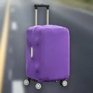 여행 가방 캐리어 스판 커버 카바 덮개 케이스 퍼플XL