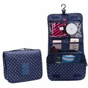 여행용파우치 여행용다용도파우치 (땡땡이네이비)