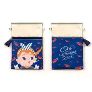 BENTOY 실버 에나멜 메신저 가방 여행용 크로스백