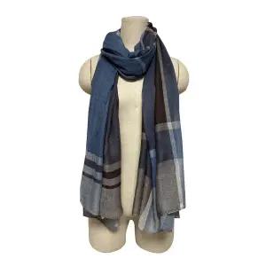 러브캣 체크패턴 스카프(FJF1X405BUZZ)