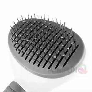 애완동물 미용 빗 원터치 펫 브러쉬 강아지 고양이 털 관리 도구 WFKYLPL