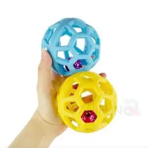 강아지 공놀이 애완동물 방울공 반려견 장난감 해소 WFKYM5I