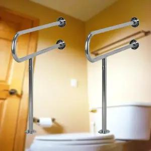 장애인핸들 분리형 세면기 안전바 보조 핸드레일 WFKYZ5I