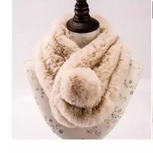 왕방울머플러 털목도리 퍼목도리 여성용 아동용 방한용품 워머 머플러 패션목도리 방한용물 털목도리 퍼목