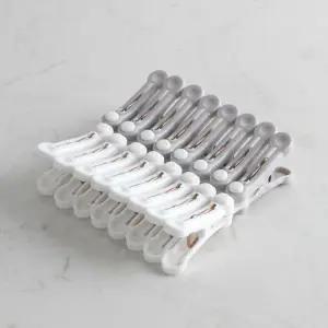 다용도 플라스틱 고정 빨래집게 16P 미니빨래집게 다용도빨래집게 이불집게 강력빨래집게