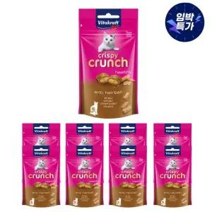 [개당990원][유통기한26년3월]  비타 고양이 간식 크리스피크런치 몰트 60g