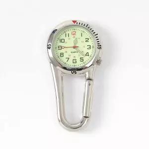 [골드스마일]익사이팅 카라비너 야광 스포츠 시계(실버)