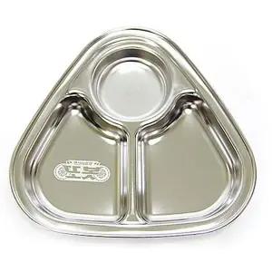 [골드스마일]식판 스텐간식쟁반 3구식판 파워 3구 어린이간식트레이 3호