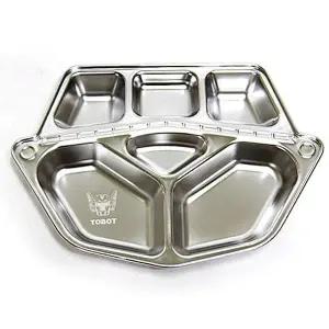 [골드스마일]디자인 어린이배식반 간식용 어린이간식쟁반 스텐락디자인